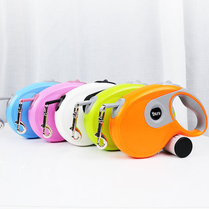 Pet Dog Automatic Retractable Leash with Waste Bags